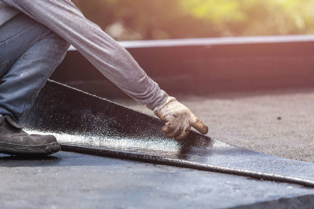 Professional Emergency Waterproofing technician working in Somerset, MD